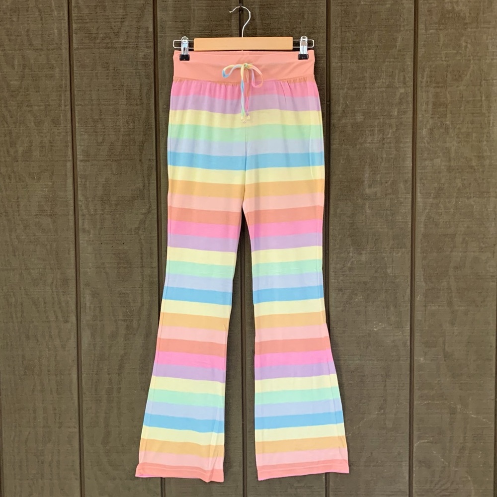 Pastel rainbow happy pjs